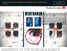Tablet Screenshot of polkmuseumofart.org